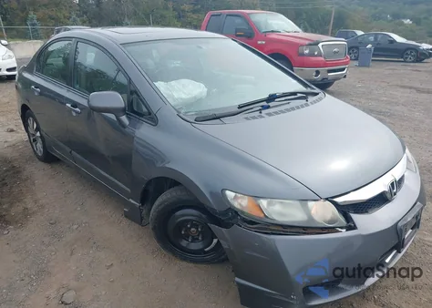 2010 Honda Civic Ex из США, поврежденный, VIN 19XFA1F84AE038737